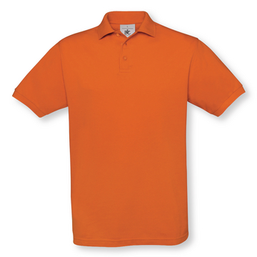 Tričko Polo s krátkym rukávom oranžové veľ. S